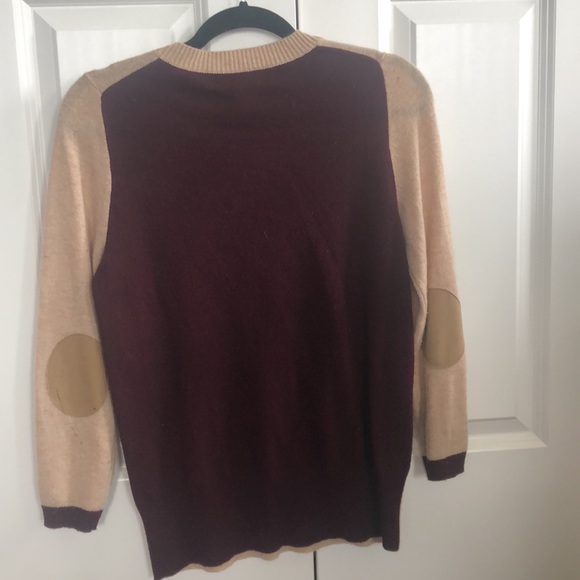 J Crew with cashmere and elbow patches sweater. - Picture 2 of 5